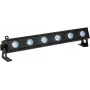 EUROLITE Barra LED modelo LED BAR-6 QCL RGB+WW (MPN 51930389) — barra de iluminação de palco com RGB e branco quente