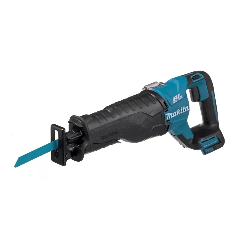 Makita DJR187Z serra de sabre a bateria, 18 V Li-Ion, curso de 32 mm, 2.300–3.000 cursos/min, sem bateria, preto/azul