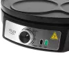 Adler AD 3093 Máquina de crepes elétrica de dupla face 2 em 1, 1600 W, preto