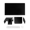 Suporte ergonómico de mesa para monitor, máx. 25 kg
