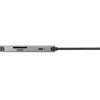 Dongle USB-C 7 em 1 Acer — USB 3.2 Gen 1 Type-C, 3x USB-A, HDMI, SD/MicroSD, 100W PD, prateado