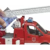 Carro de bombeiros BRUDER 02673 vermelho branco plástico ABS 4 anos