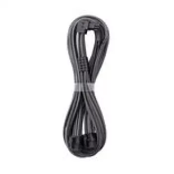 Cabo de ligação CableMod C-Series Pro variante A 90mm 16‑Pin para 2×8‑Pin PCIe carbono