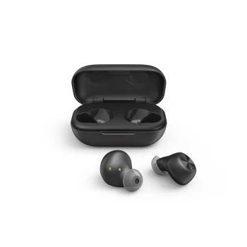 Hama WEAR7701BK headset sem fios in-ear chamadas/música Bluetooth preto