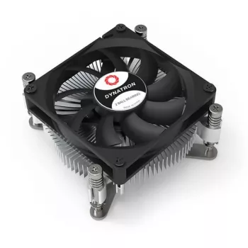 Arrefecedor de CPU Dynatron Z60 para LGA1851 LGA1700, Caixa de alumínio, Ventoinha de 80 mm