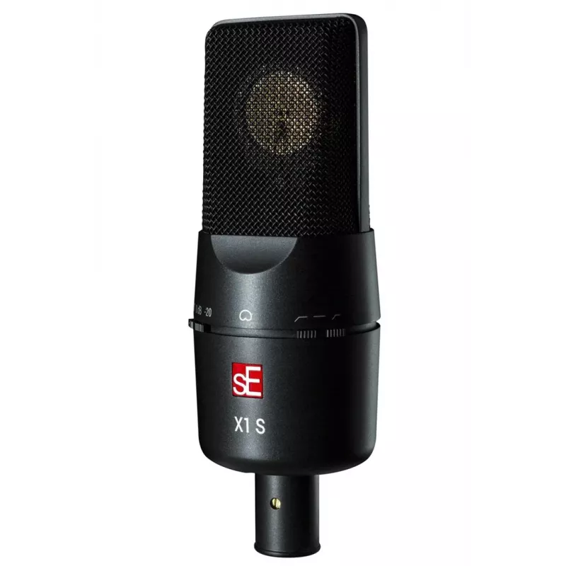 sE Electronics X1 S Vocal Pack Preto Microfone de Estúdio