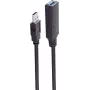 Cabo USB ShiverPeaks BS13-39055 5 m USB 3.2 Gen 1 preto