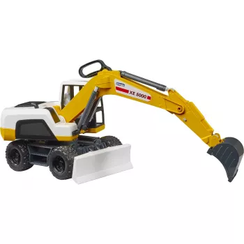 Escavadora BRUDER 03413 idade recomendada 2 anos material ABS