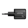 Carregador de parede Unitek 2x GaN 45W — 2× USB‑C PD 3.0 e carregamento rápido QC