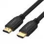Unitek C11079BK-1.5M cabo HDMI 2.0, 4K 60 Hz, HDMI tipo A macho para macho, 1,5 m, preto