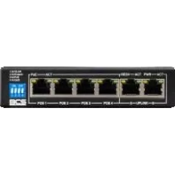 BCS-B-SP0402 switch PoE para 4 câmaras IP