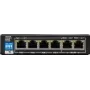 BCS-B-SP0402 switch PoE para 4 câmaras IP