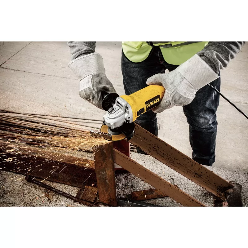 Rebarbadora DeWalt DWE4117-QS, 950 W, disco 125 mm, 12.000 rpm, 1,99 kg