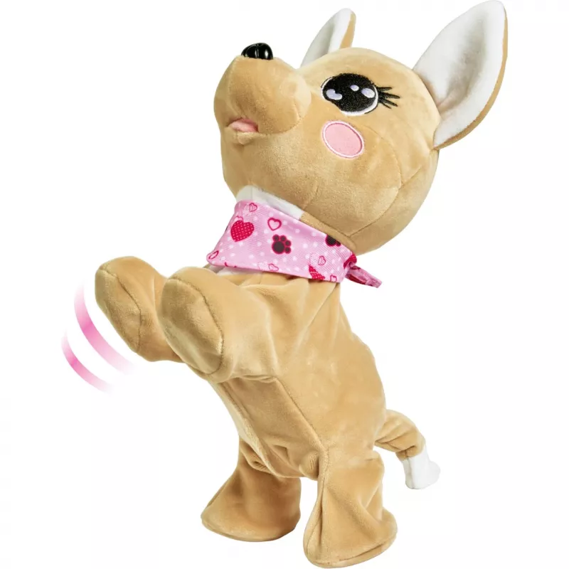 ChiChi LOVE Baby Boo, peluche bege/rosa, 30 cm
