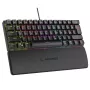 Teclado mecânico RAMPAGE PLOWER K60 com Blue-Switches e retroiluminação RGB