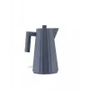 Alessi MDL06 B Chaleira dobrável, preta, ficha europeia