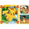 Puzzle Ravensburger Pikachu, Charizard e Eevee — 147 peças, a partir dos 5 anos, 210 × ? mm