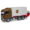 Camião logístico Scania Super 560R UPS com empilhador