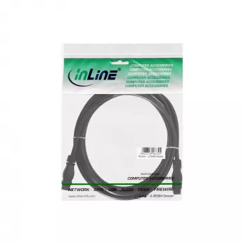 Cabo FireWire 800 InLine 39902 1,8 m ficha/ficha preto