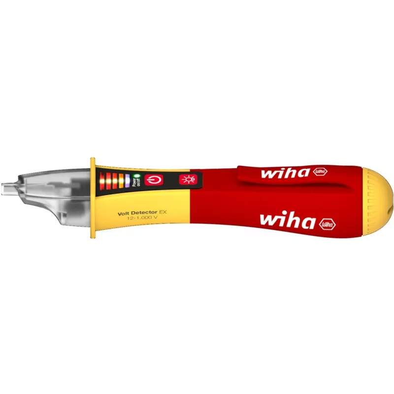 Detetor de tensão sem contacto Wiha SB2551301 com indicador LED, detetor em forma de caneta