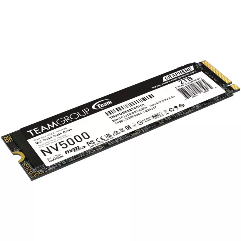 Disco SSD Team Group 2 TB M.2 2280 PCIe 4.0 x4 TM8FGM002T0C101