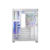 Caixa de PC MODECOM Volcano Panorama Midi Tower branco — micro ATX, vidro temperado, ARGB, USB-C, suporta GPU 400 mm