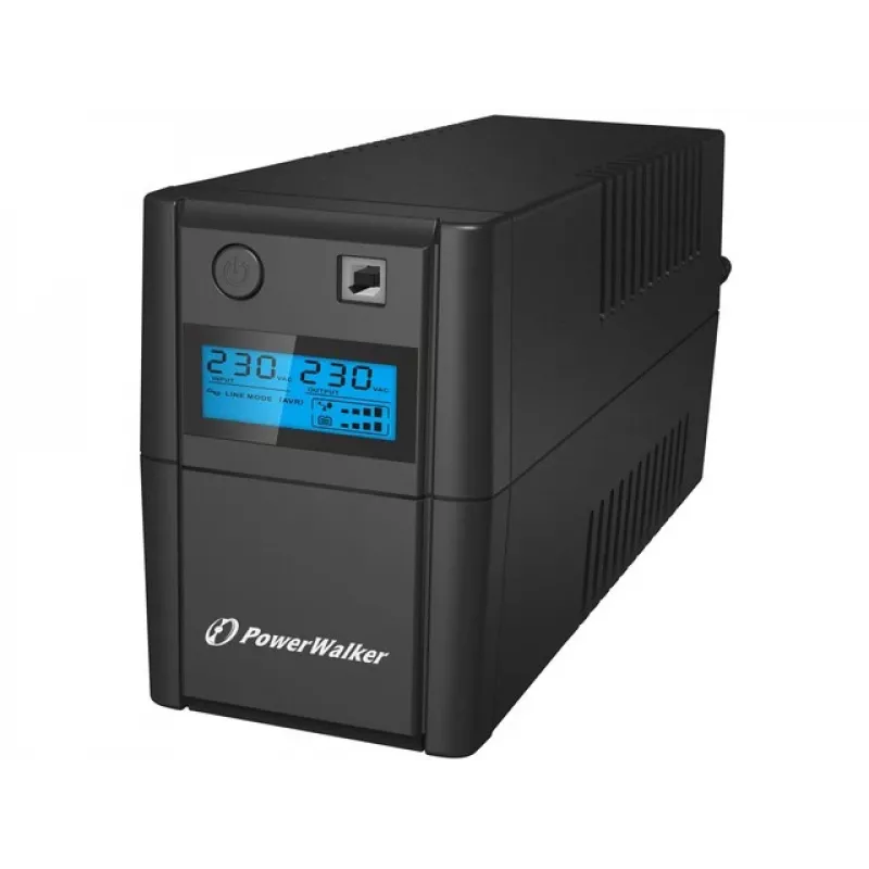PowerWalker VI 650 SHL FR UPS (Fonte de Alimentação Ininterrupta) Line-Interactive 0,65 kVA 360 W 2 Saídas AC
