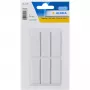 Etiqueta autoadesiva HERMA 15186 retangular branca 15x45mm 6 unid.