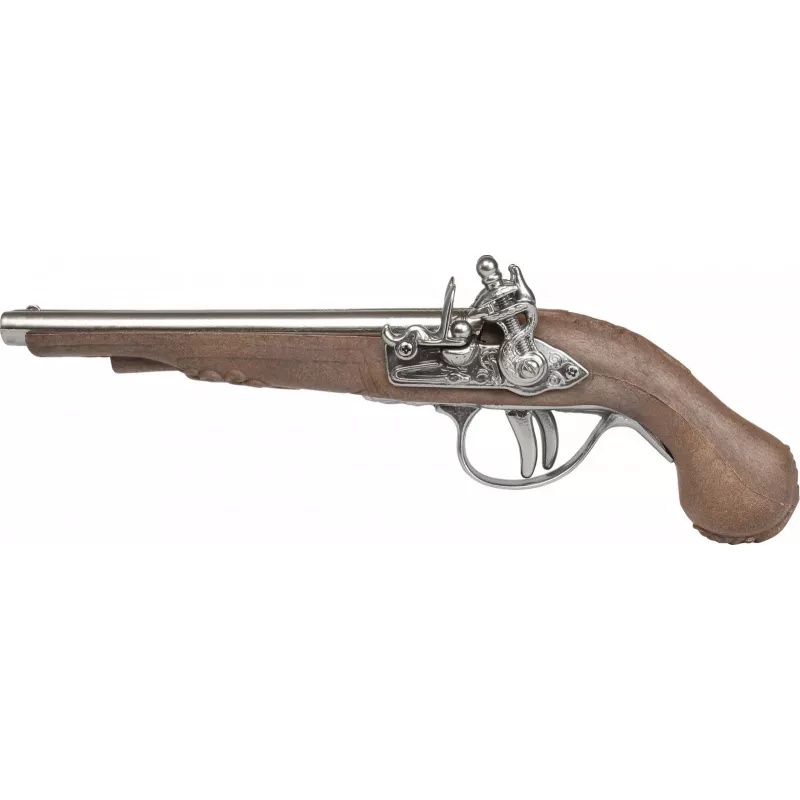 Pistola de pirata de metal brinquedo Pulio modelo 15541/0 com design realista