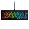 Teclado gaming mecânico pré-montado 65% GLORIOUS GMMK 3 — layout ISO, Fox Switches, preto