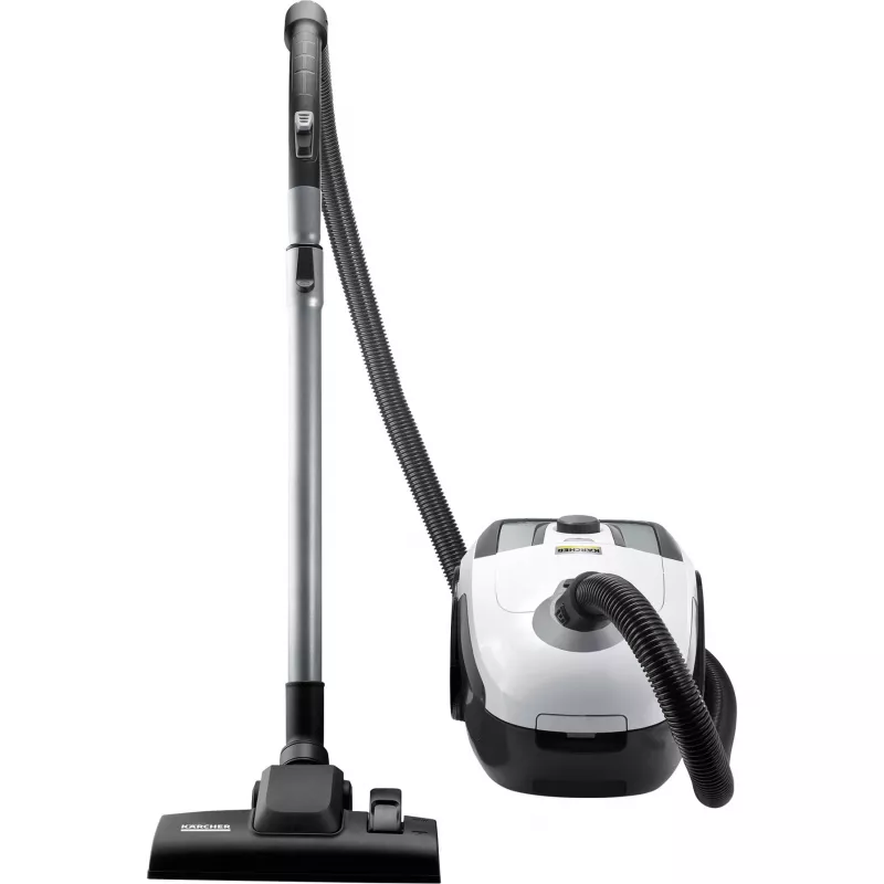 Aspirador cilíndrico Karcher VC 2, 700 W, saco de 2,8 L, HEPA 13, 76 dB, 5,1 kg