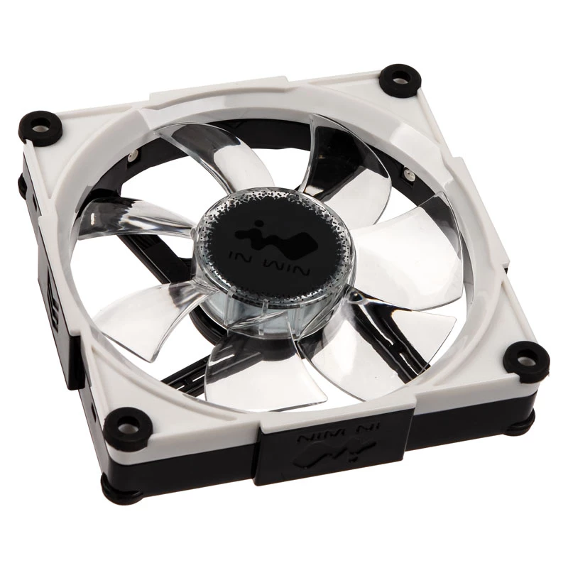 Ventoinha de caixa IN WIN Aurora 120mm ARGB, preta