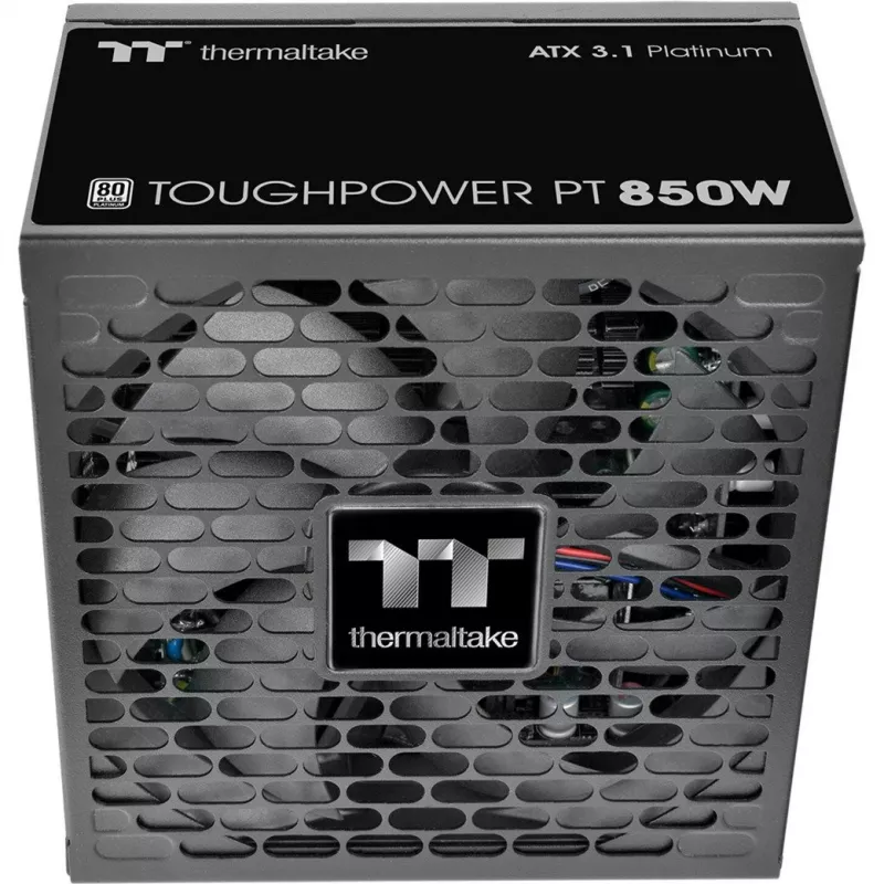 Fonte de alimentação Thermaltake Toughpower PT 850W 80 Plus Gold, modelo PS-TPP-0850FNFAPE-1