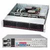 Supermicro SC216 BAC-R920LPB - Rack - montável em rack - 2U - ATX melhorado e alargado - SATA/SAS - Hot-Swap 920 Watt - Preto
