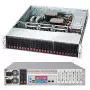 Supermicro SC216 BAC-R920LPB - Rack - montável em rack - 2U - ATX melhorado e alargado - SATA/SAS - Hot-Swap 920 Watt - Preto