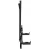 Suporte para soundbar Manhattan universal, montagem na parede ou montagem VESA, compatível com soundbars até 15 kg, profundidade ajustável, montagem acima ou abaixo da televisão, preto