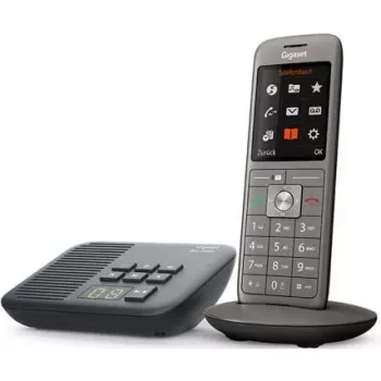 Telefone DECT Gigaset CL660A antracite preto