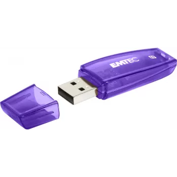 Pen USB 8GB EMTEC C410 (preto) USB 2.0 (ECMMD8GC410)