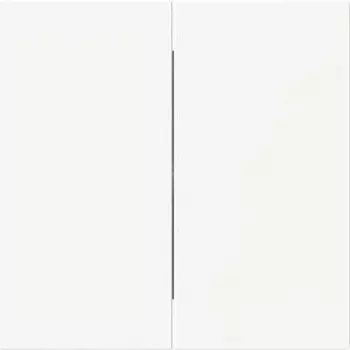 BJ tecla fechada branco estúdio 1785-44M mate para interruptor de série Busch-art linear 1 (2CKA001751A3386)