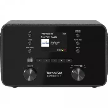 Rádio pessoal TechniSat DigitRadio 550 IR Digital DAB+ FM 100W