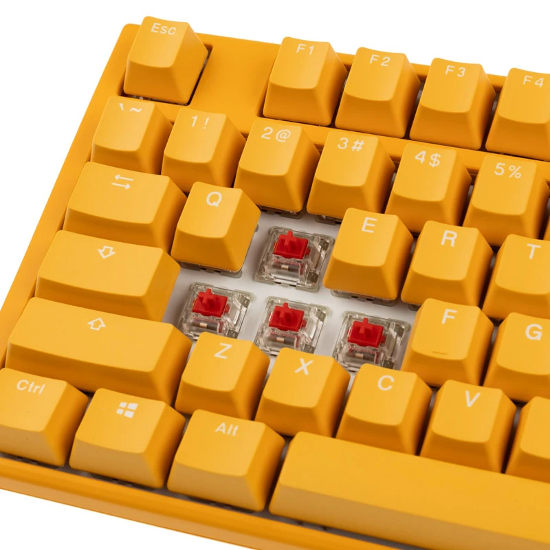 Teclado Ducky One 3 TKL Gaming USB QWERTY Inglês amarelo