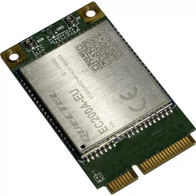 MikroTik R11eL-EC200A-EU placa interna miniPCI-e 2G/3G/4G/LTE, verde