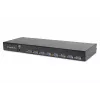 Consola KVM Digitus 19 polegadas LCD 8 portas VGA teclado US