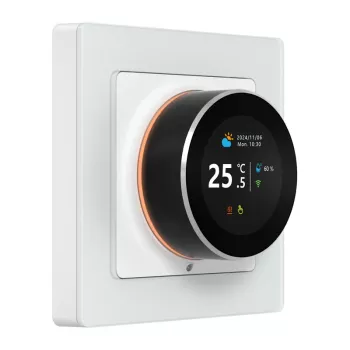 Termostato inteligente Avatto WT20R-EH-16A-W-WiFi – controlo Wi‑Fi, relé de 16A, branco