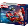 LEGO MARVEL 76336 Carro do Spider-Man vs. Wolverine venomizado