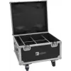 Flightcase Roadinger para 4× AKKU IP PAR 7 QCL WDMX com função de carregamento modelo 31005182