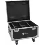 Flightcase Roadinger para 4× AKKU IP PAR 7 QCL WDMX com função de carregamento modelo 31005182