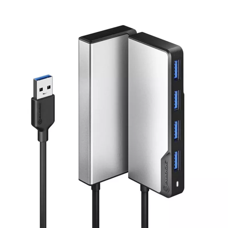 Hub USB ALOGIC Fusion SWIFT 4-em-1 USB 3.2 Gen 1 Type-A