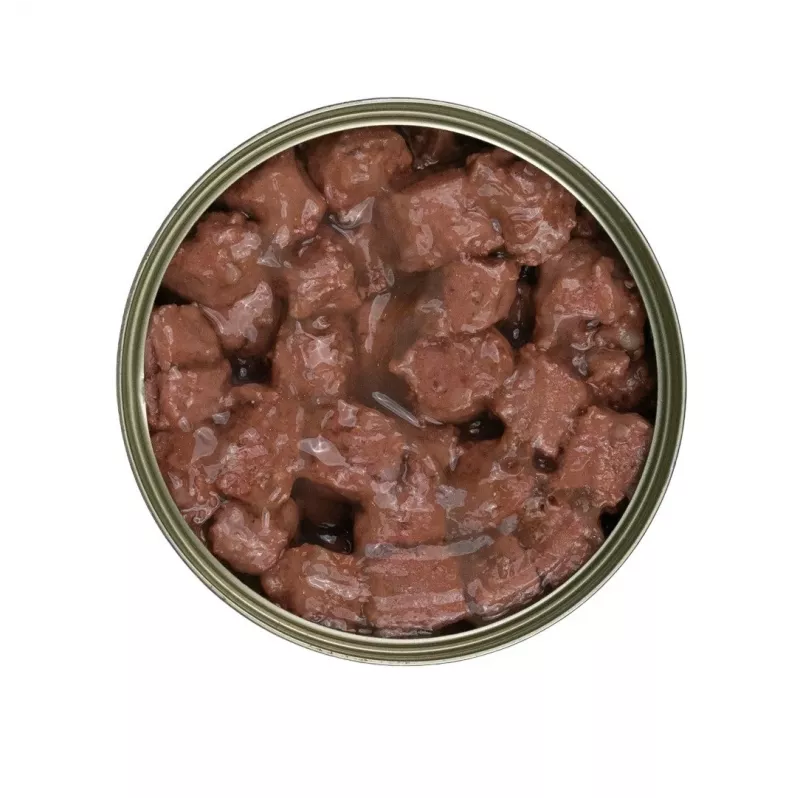 TufTuf comida húmida para gatos, pedaços de carne em molho com carne de vaca, 415 g