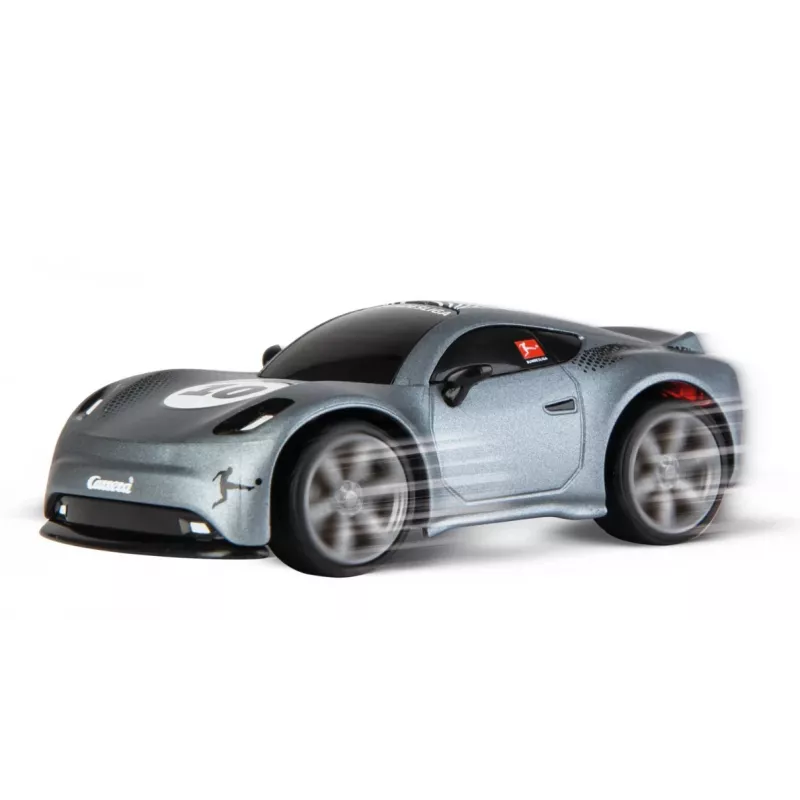 Carro RC Bundesliga Mini RC 1:43 cinzento